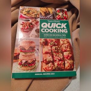 Taste of Home Quick Cooking Cookbook, 2021, New